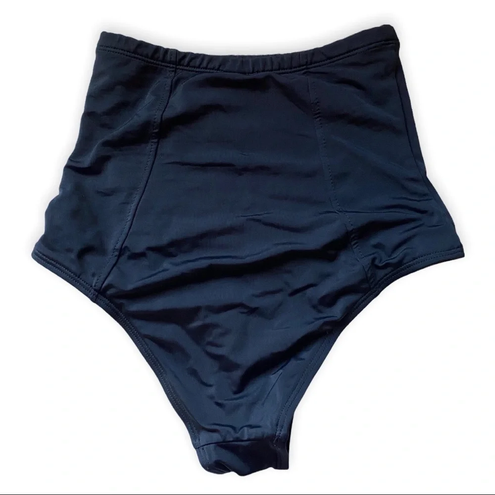 High-Waisted Bikini Bottoms | Streamlined and Slimming. - Picture 2 of 7